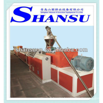 PVC/PE Plastic Profile Extrusion Machine